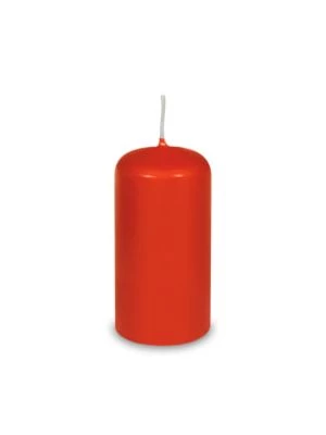 Sviečka valcová O 60 x 120 mm červená[1 ks