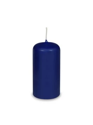 Sviečka valcová O 60 x 120 mm tmavomodrá [1 ks