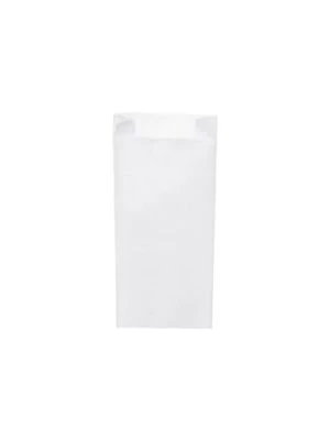 Papierové vrecko s bočným skladom biele 15+7 x 35 cm `2,5kg` 1000 ks