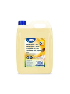 Tekuté mydlo s vôňou Mlieko & Med 5L do dávkovača 1 ks