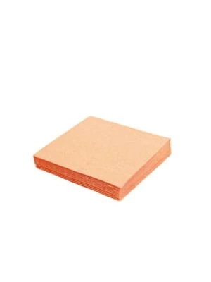 Obrúsok 3vrstvý apricot 33 x 33 cm 250 ks