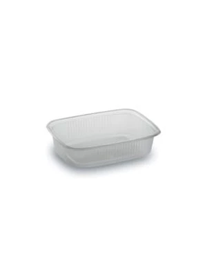 Miska (PP) hranatá priehľadná 108 x 81 mm 125ml 100 ks