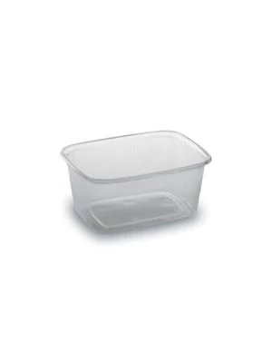 Miska hranatá priehľadná  250ml/100ks