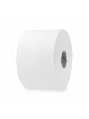 Toaletný papier (FSC Mix) stredový odvin 2vrstvý biely Ø20cm 200m 1050 útržkov 6 ks