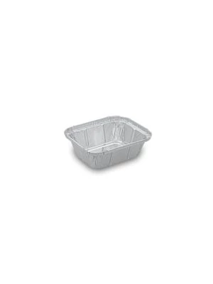 Miska (ALU) hranatá 129 x 103 x 34 mm 250ml 100 ks