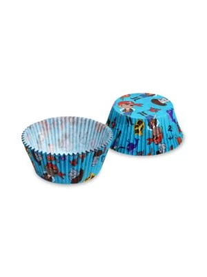Cukrárenský košíček (PAP) Pirát Ø50 x 30 mm 40 ks