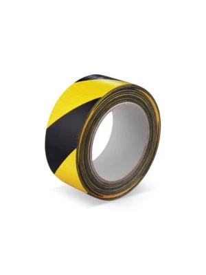 Lepiaca páska s tkaninou žlto/čierna 50mm x 33m 1 ks