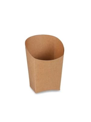 Kapsa na wrap (PAP - FSC Mix) nepremastiteľná kraft 3,9 x 7,5 x 10 cm 50 ks