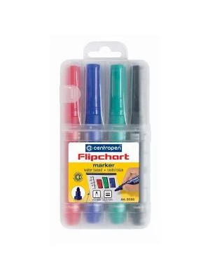 Sada popisovačov na flipchartové bloky Centropen 8550/4S
