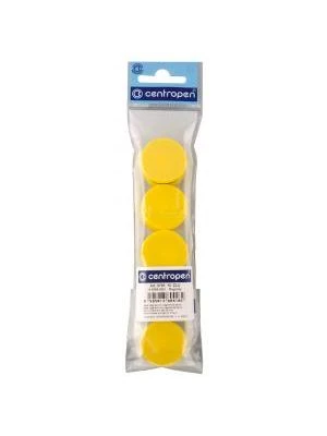 Magnety 30mm žlté 10ks
