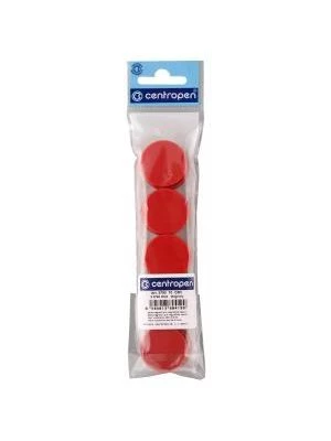 Magnety 30mm červené 10ks