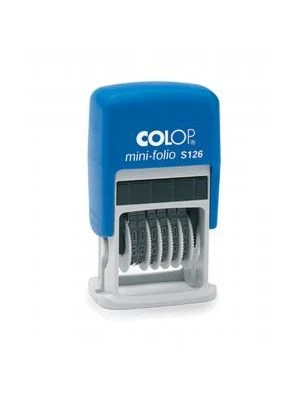 Pečiatka Colop Číslovačka S 126