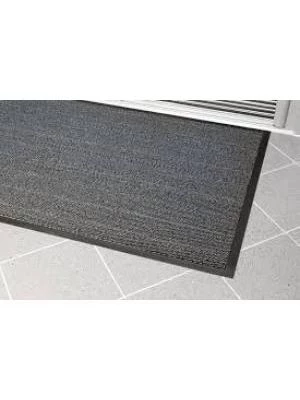 Rohož Vyna-Plush 120x180cm čierna/oceľová