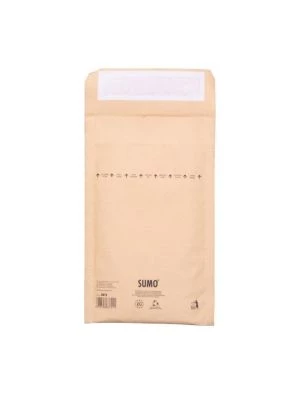 Bublinkové obálky recyklované SUMO 13,5x21,5cm hnedé
