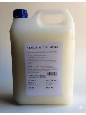 Mydlo tekuté  DELUX 5l MILDE