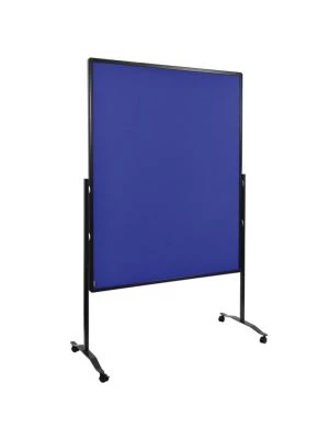 Moderačná tabuľa plstená 150x120 cm PREMIUM PLUS tmavomodrá