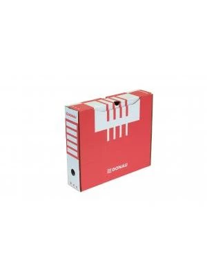 Archívny box DONAU 80mm červený