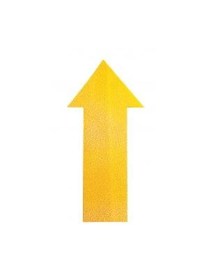 Podlahové značenie ŠÍPKA žlté 10ks