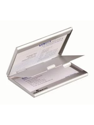 Krabička na vizitky DURABLE BUSINESS CARD BOX DUO