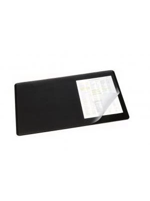 Podložka na stôl DURABLE s priehľadnou fóliou 40x53cm čierna