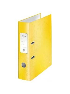 Zakladač pákový Leitz 180° WOW 8cm žltý