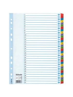 Kartónový rozraďovač Esselte Mylar 1-31