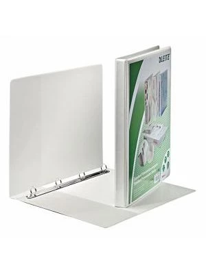 Zakladač prezentačný Leitz 3,0cm 4D-krúžkový A4 MAXI biely