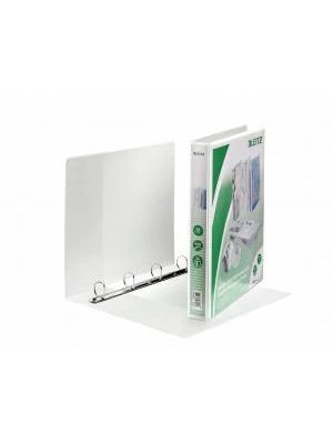 Zakladač prezentačný Leitz 4,4cm 4D-krúžkový A4 MAXI biely