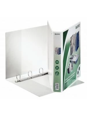Zakladač prezentačný Leitz 5cm 4D-krúžkový A4 MAXI biely
