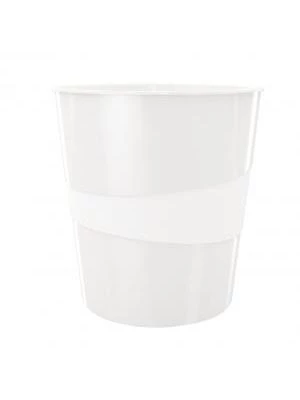 Kôš plastový Leitz WOW 15l biely