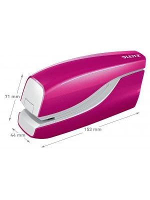 Elektrická zošívačka Leitz New NeXXt WOW 5566 ružová