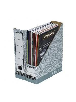 Archív na časopisy Fellowes BANKERS BOX sivý/biely