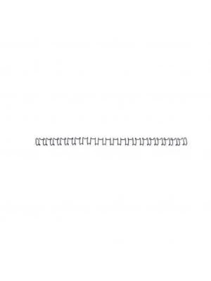 Drôtové hrebene GBC Multibind 21kr. 8mm čierne