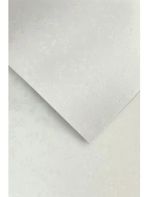 Galeria Papieru ozdobný papír Floral bílá 220g, 20ks