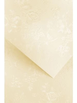 Galeria Papieru ozdobný papír Floral ivory 220g, 20ks