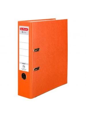 Zakladač pákový Herlitz 8cm oranžový