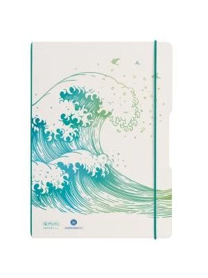 Zošit Herlitz my.book Flex Greenline Vlna A5 40 listov bodkovaný PP