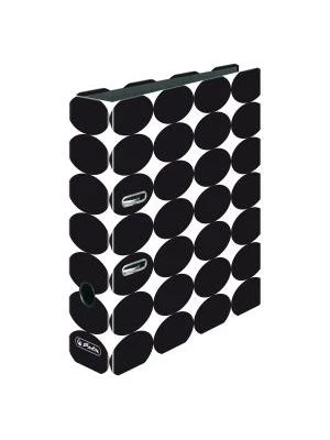 Zakladač pákový Herlitz maX.file Just Black 8cm