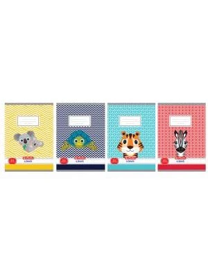 Zošit Herlitz 513 A5 linajkový 70g/m2 mix motívov Cute Animals