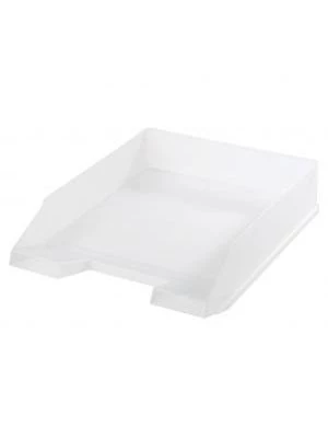 Odkladač Herlitz transparentný biely