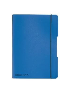 Zošit Herlitz my.book Flex A5 40 listov štvorčekový PP modrý