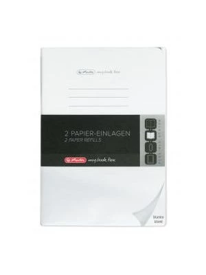 Náplň do zošitu Herlitz do my.book Flex A6 2x40 listov čistá