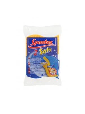 Hubka na riad viskózna Spontex Top Clean 2 kusy