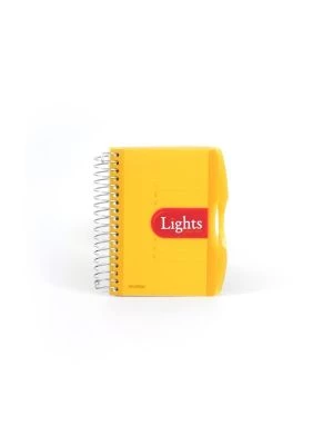Pozn. blok A6, 150listů, linka, LIGHTSoranžová