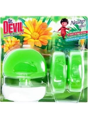 Dr. Devil závesný WC gél 3 x 55 ml - Spring Jungle