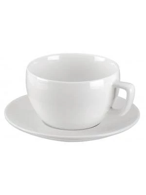Šálky s podšálkami CREMA raňajkové 300ml 2ks