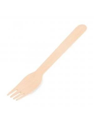Vidlička drevená 16cm 100 ks