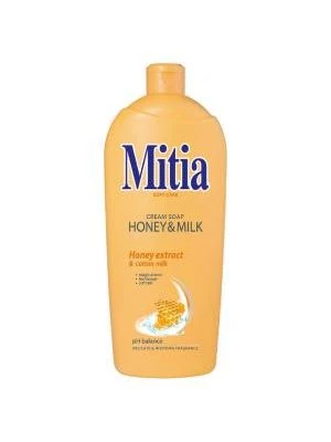 Mitia tekuté mydlo 1 l - Med&Mlieko