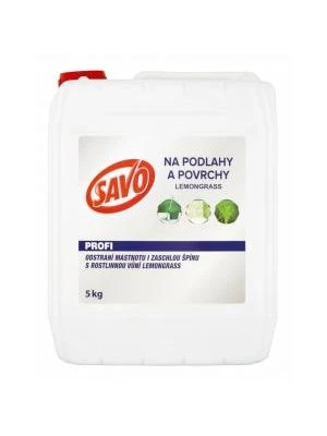 Savo PROFI na podlahy a povrchy 5kg Lemongrass