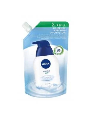 Nivea tekuté mydlo (NÁHRADNÁ NÁPLŇ) 500 ml Creme Soft